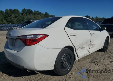2016 Toyota Corolla L from USA, damaged, VIN 2T1BURHE6GC713079